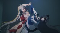 TVアニメ「キミと僕の最後の戦場、あるいは世界が始まる聖戦 Season II」ノンクレジットエンディング映像より。 (c)細音啓・猫鍋蒼/KADOKAWA/キミ戦2製作委員会