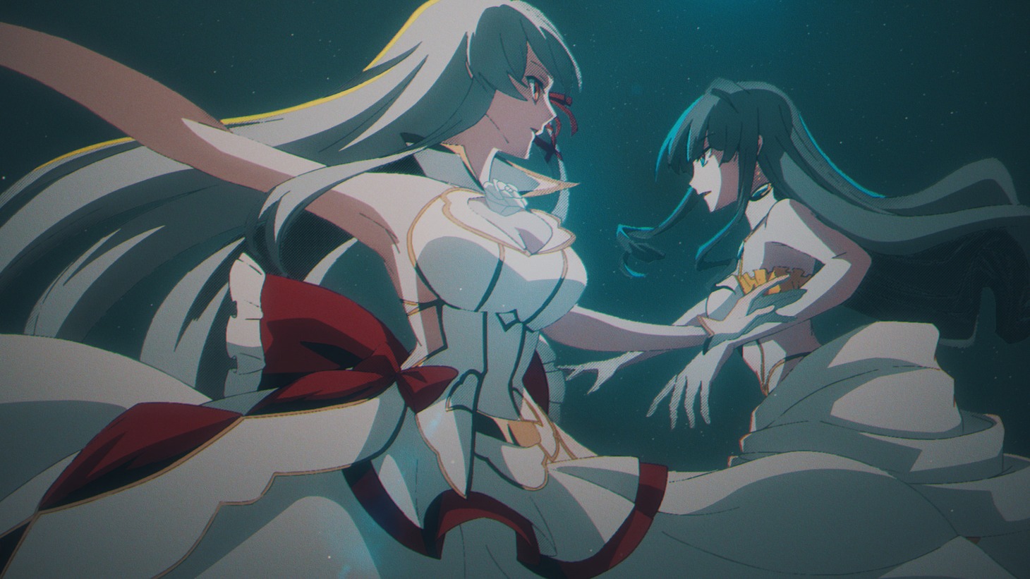 TVアニメ「キミと僕の最後の戦場、あるいは世界が始まる聖戦 Season II」ノンクレジットエンディング映像より。 (c)細音啓・猫鍋蒼/KADOKAWA/キミ戦2製作委員会