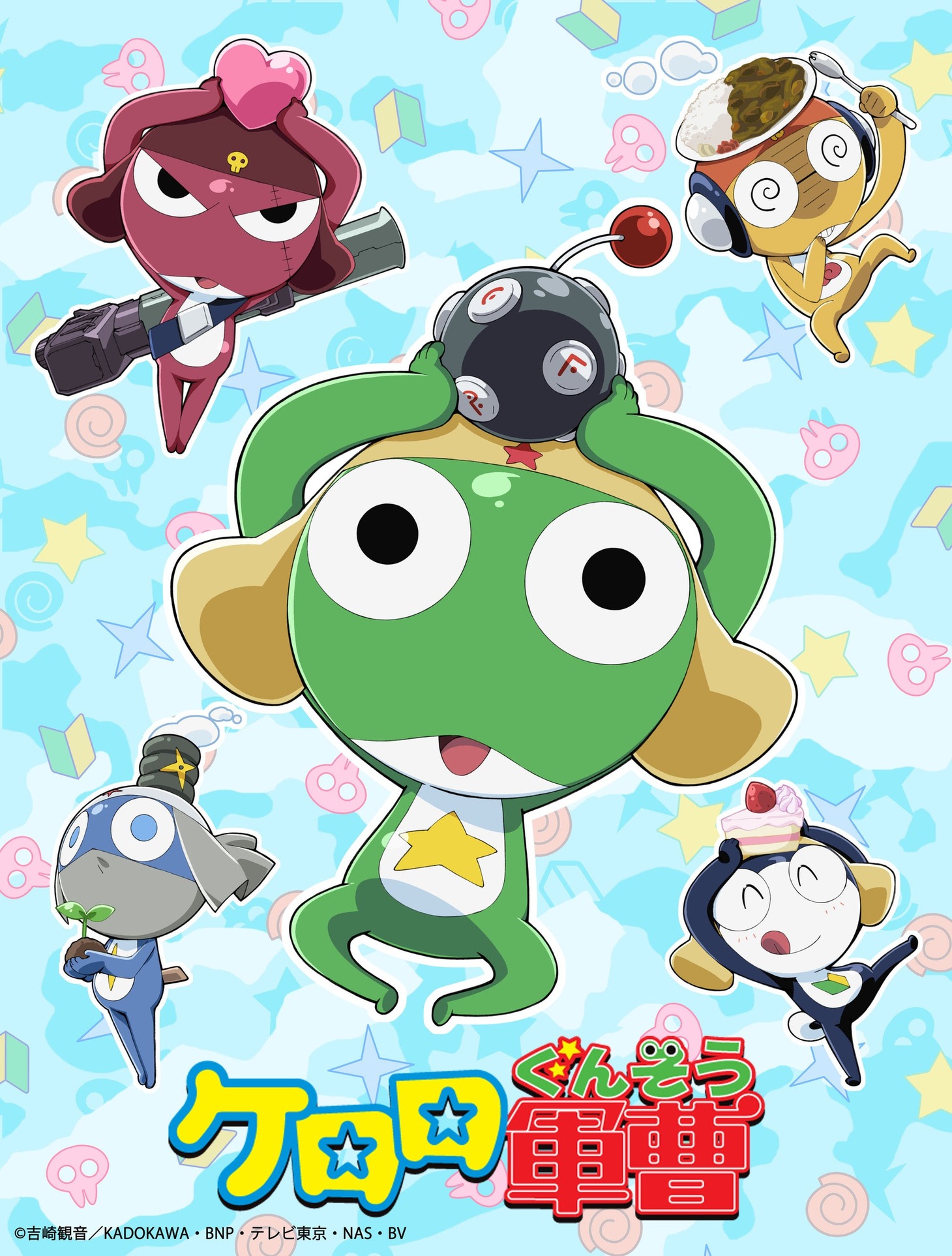 アニメ「ケロロ軍曹」ビジュアル