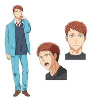 針生健吾（CV：内田雄馬）。栄明高校に通う高校2年生。男子バドミントン部のエースで、全国クラスの実力を持つ。大喜をスパルタ指導で鍛えるが、実は面倒見がいい。千夏とはクラスメイトで席も隣。 (c)三浦糀／集英社・「アオのハコ」製作委員会