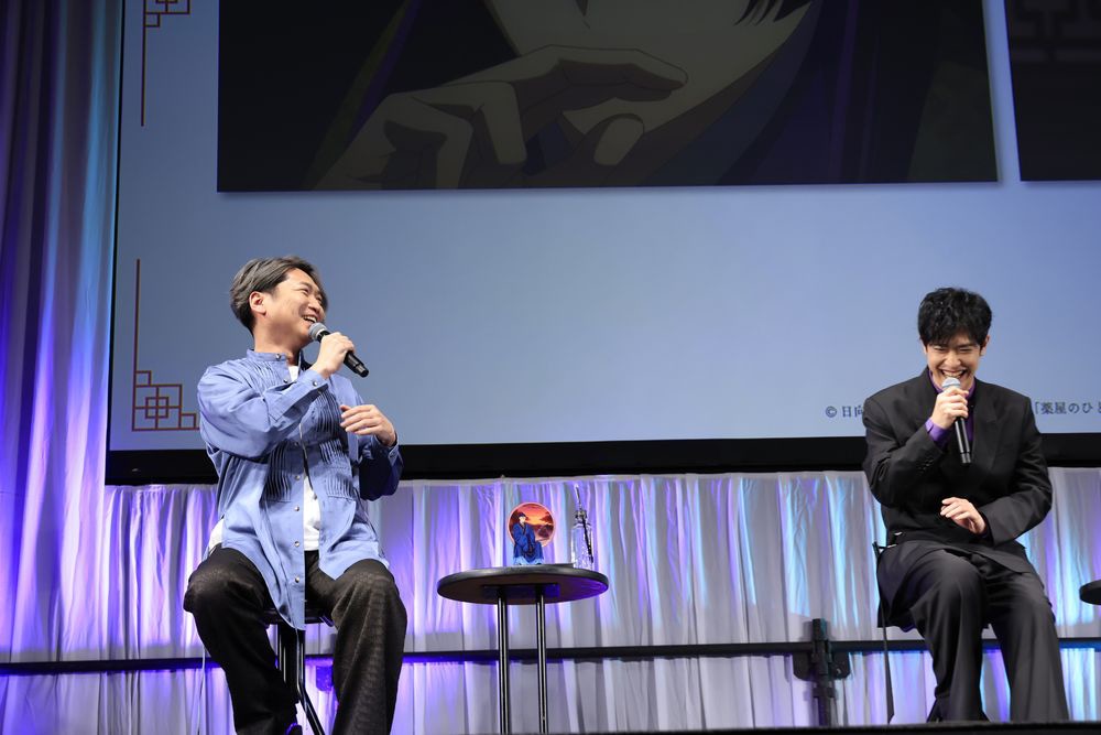 左から小西克幸、大塚剛央。