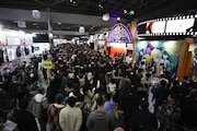 「AnimeJapan 2024」出展ブースの様子。