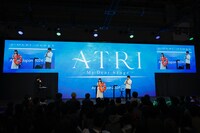 TVアニメ「ATRI -My Dear Moments-」ステージイベントの様子。