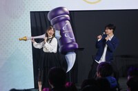 TVアニメ「ギルドの受付嬢ですが、残業は嫌なのでボスをソロ討伐しようと思います」ステージイベントの様子。