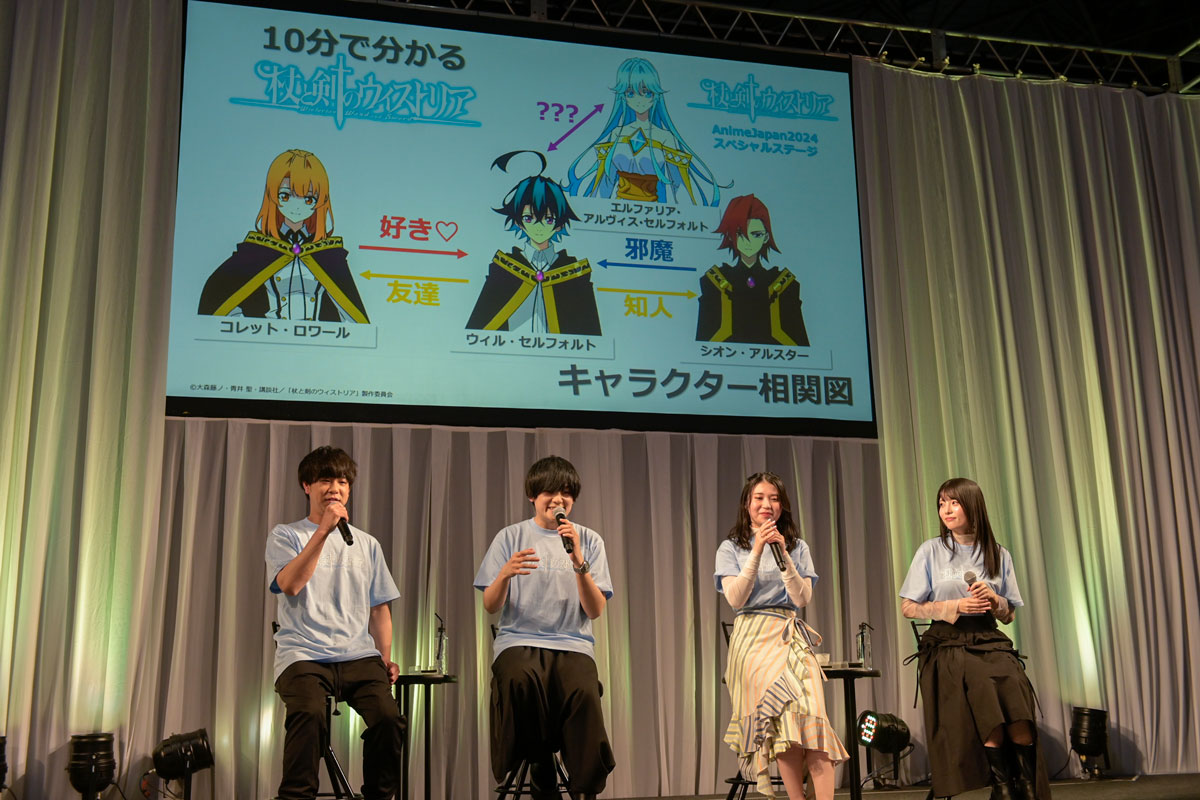 左から水中雅章、天崎滉平、関根明良、天野聡美。