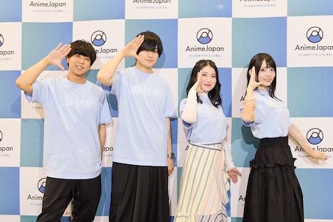 左から水中雅章、天崎滉平、関根明良、天野聡美。