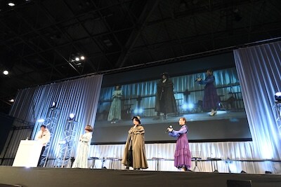 「Fate/Grand Order スペシャルステージ in AnimeJapan 2024」の様子。