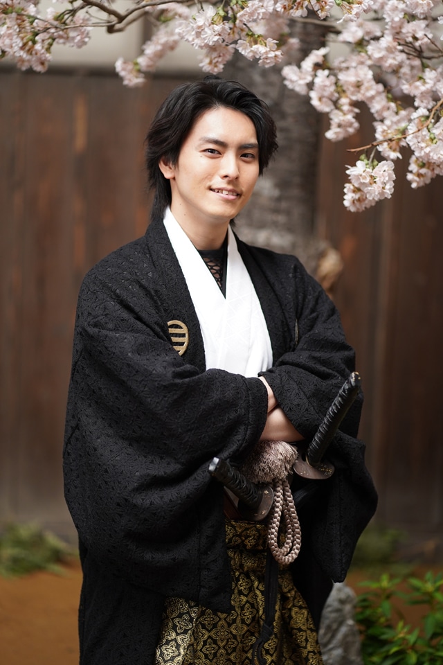 近藤勇役の高野洸。