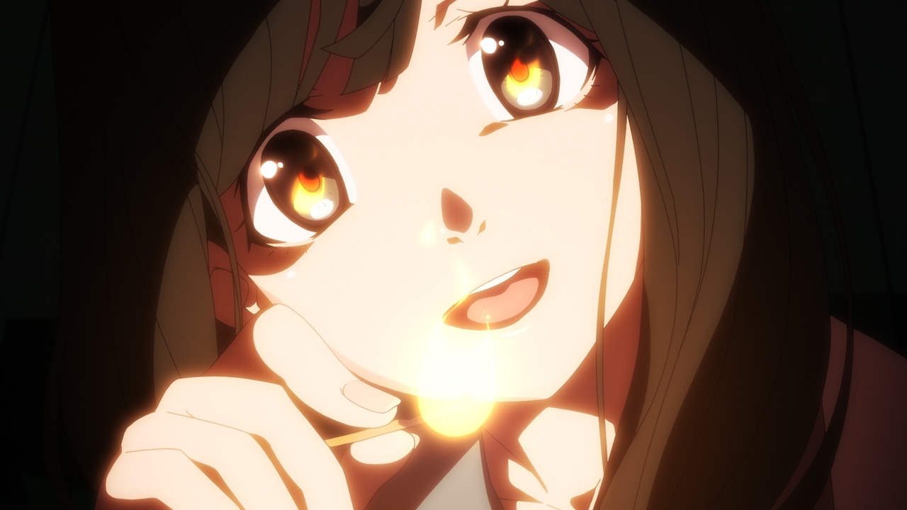 アニメ「〈物語〉シリーズ オフ＆モンスターシーズン」第1話「愚物語」ティザーPVより。