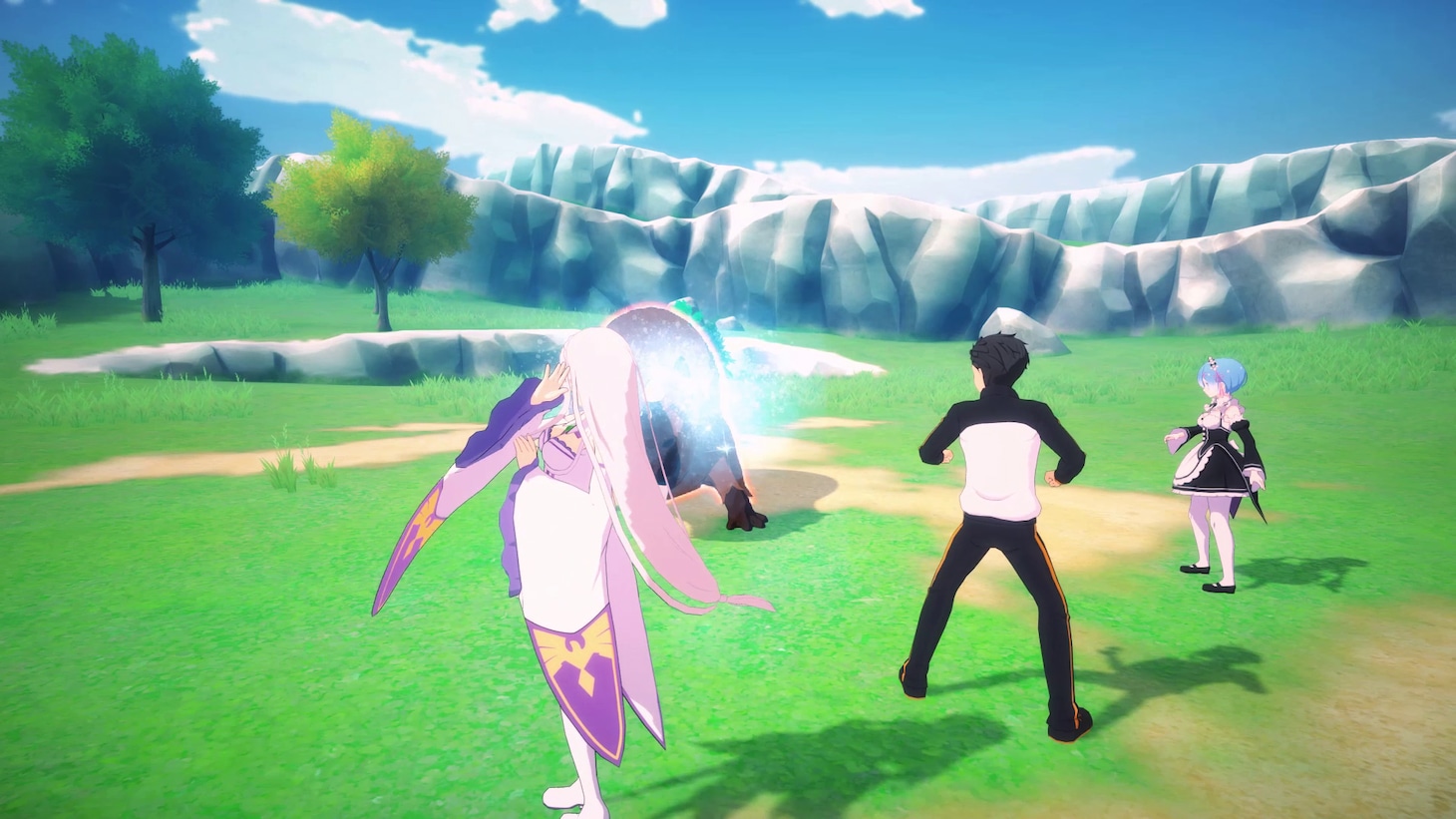 ゲーム「Re:ゼロから始める異世界生活 Witch’s Re:surrection」PV第2弾より。