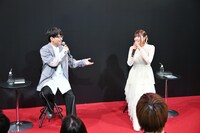 TVアニメ「僕の妻は感情がない」ステージイイベントの様子。