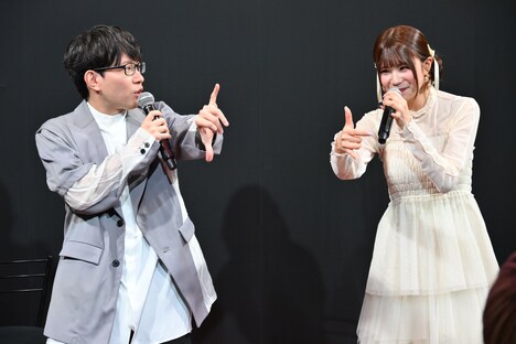 TVアニメ「僕の妻は感情がない」ステージイイベントの様子。
