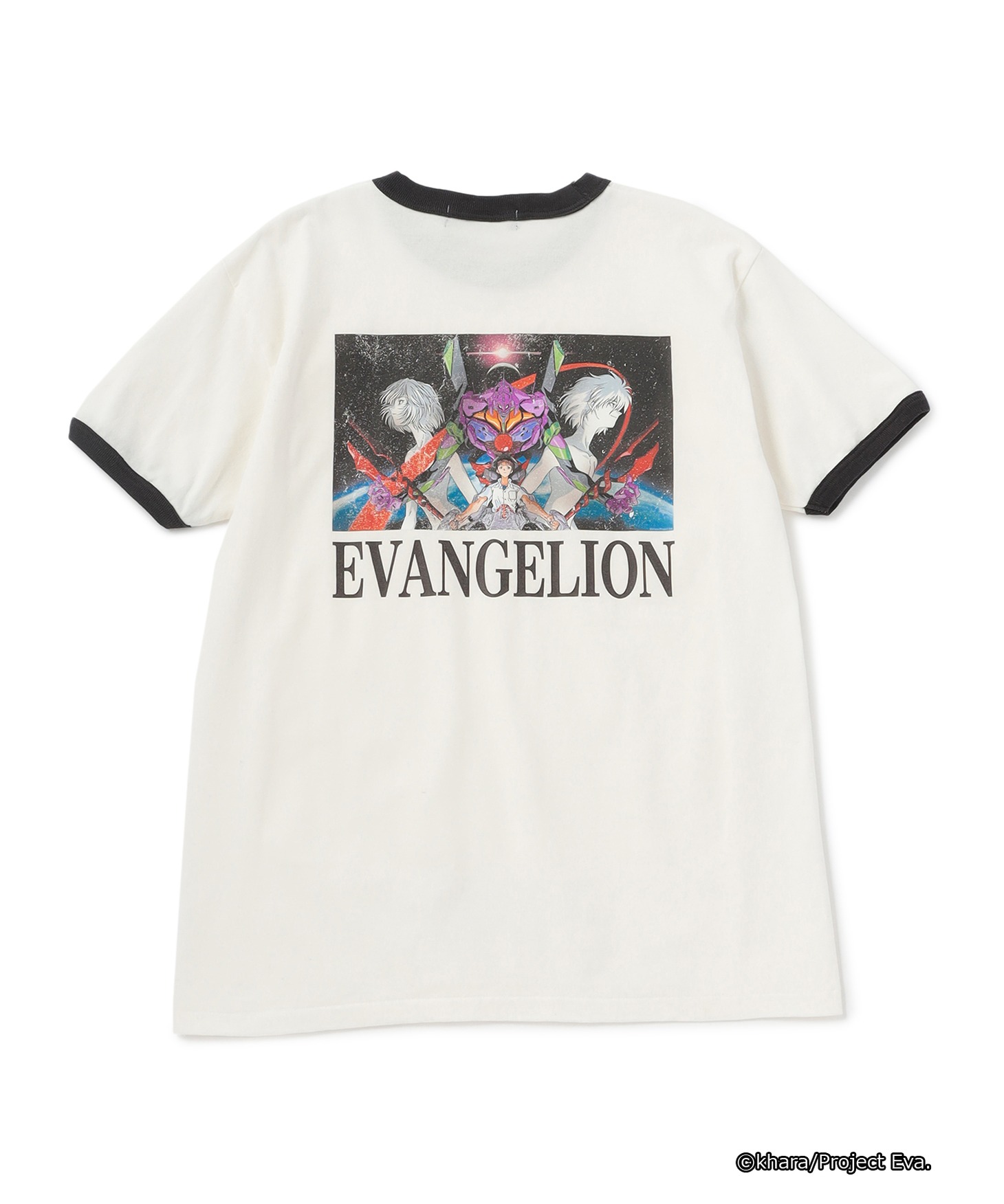 「NOWHEREBOY Ringer Tee from EVANGELION（新世紀エヴァンゲリオン）」
