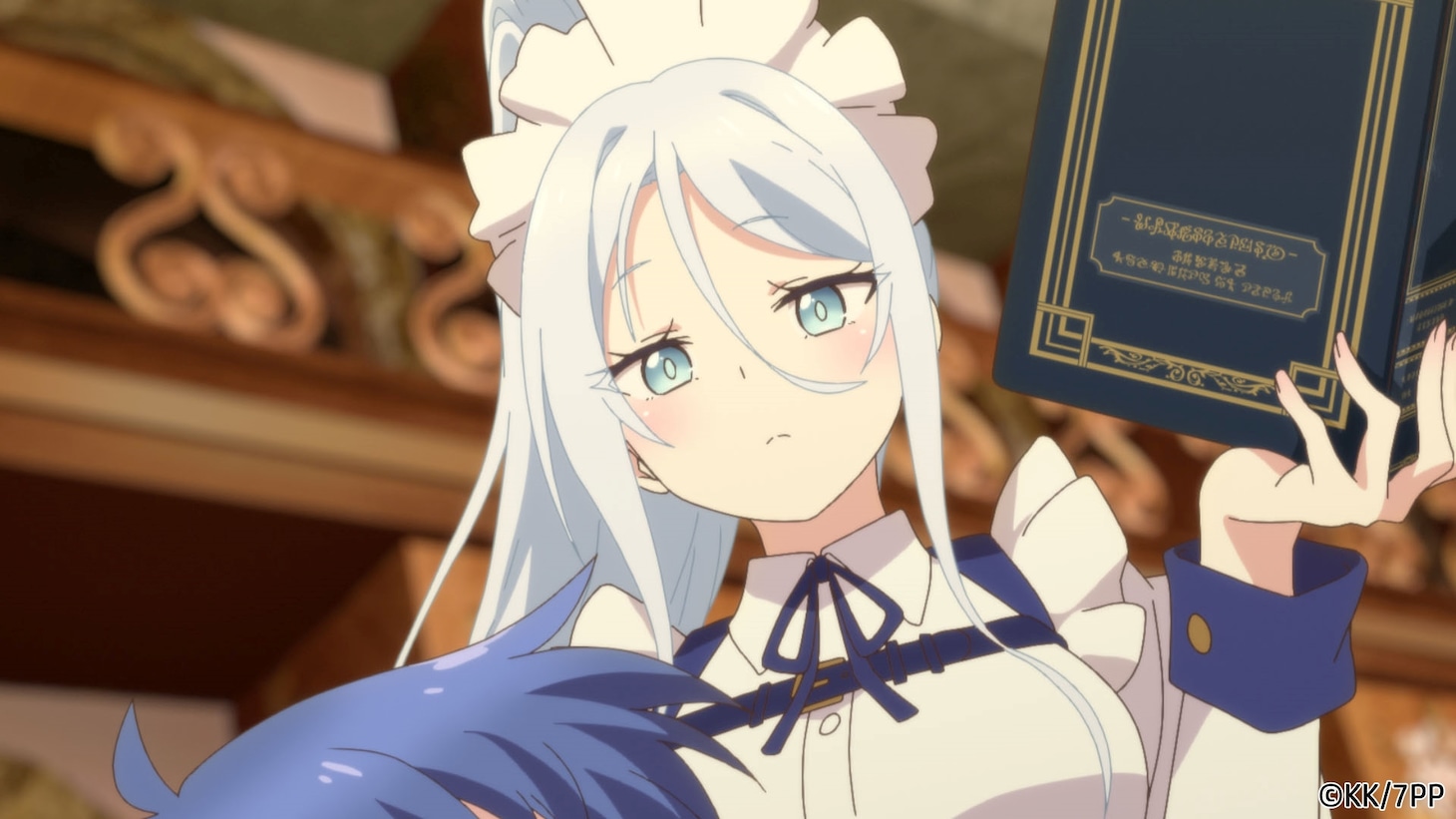 TVアニメ「転生したら第七王子だったので、気ままに魔術を極めます」第1話の場面カット。