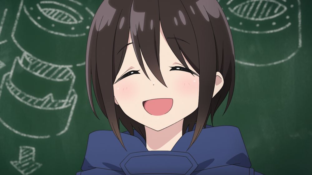 TVアニメ「ゆるキャン△ SEASON3」第1話「次、どこ行こうか」の場面カット。