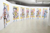 等身大パネルのコーナー。