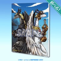 「『レジェンズ 甦る竜王伝説』20周年記念くじ」S賞のキャンバスアート。