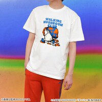 「ダンジョン飯 歩き茸同好会Tシャツ」着用イメージ
