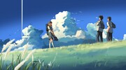 アニメ映画「雲のむこう、約束の場所」より。