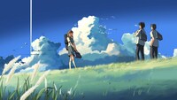 アニメ映画「雲のむこう、約束の場所」より。