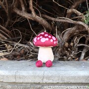 「ダンジョン飯 歩き茸ぬいぐるみキーホルダー」