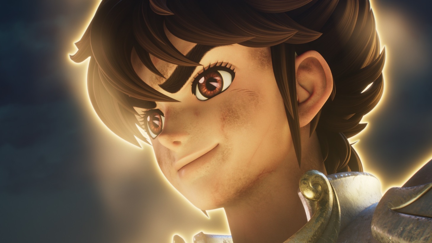 アニメ「聖闘士星矢：Knights of the Zodiacバトル・サンクチュアリ Part2」の新規場面カット。