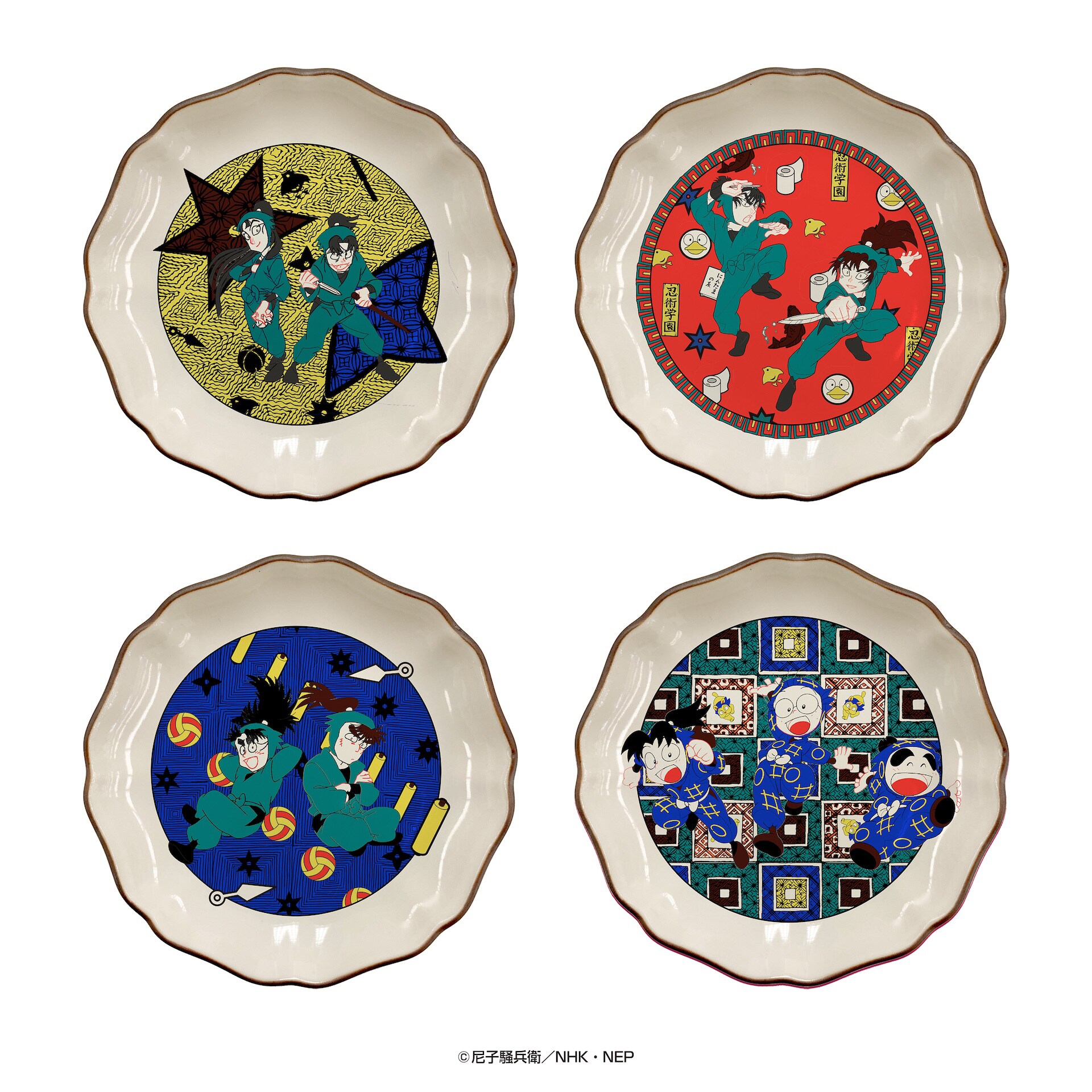 忍たま乱太郎」×日本の伝統工芸、オリジナル絵柄の花札＆色鮮やかな