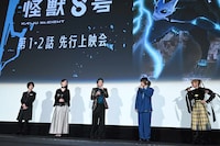 トークの様子。左から河西健吾、瀬戸麻沙美、福西勝也、加藤渉、ファイルーズあい。