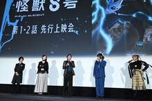 トークの様子。左から河西健吾、瀬戸麻沙美、福西勝也、加藤渉、ファイルーズあい。