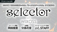 「selector loth WIXOSS」アニメーションPV制作の告知画像。