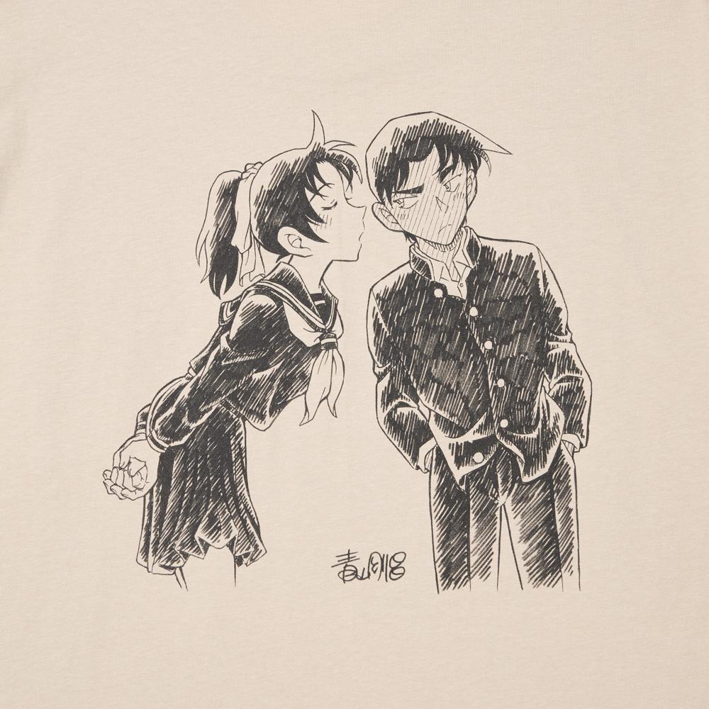 「名探偵コナン」とUTのコラボTシャツ。(c)青山剛昌／小学館