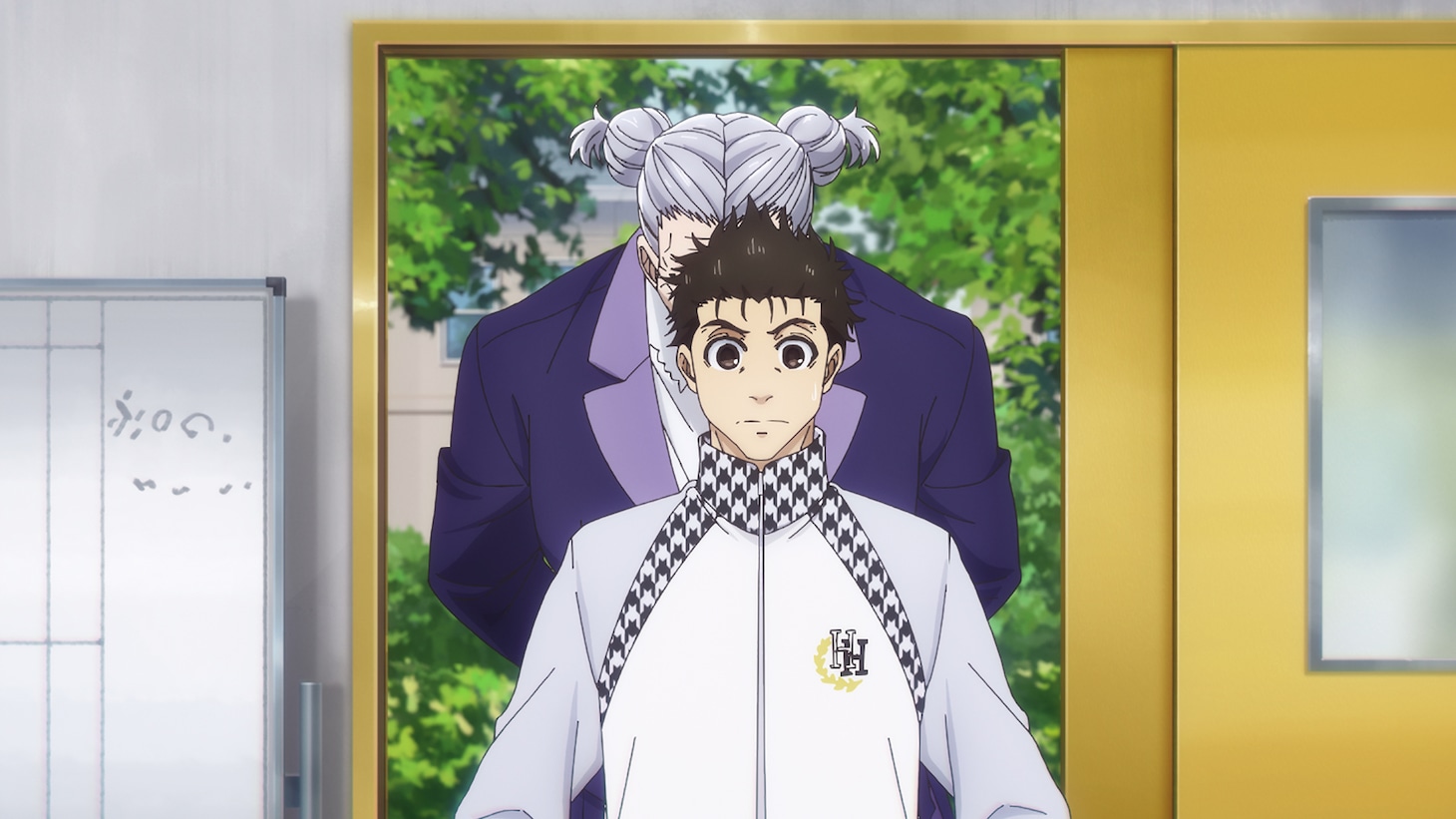 「劇場版ブルーロック -EPISODE 凪-」より、せいや演じるサッカー部員。(c)金城宗幸・三宮宏太・ノ村優介・講談社／「劇場版ブルーロック」製作委員会