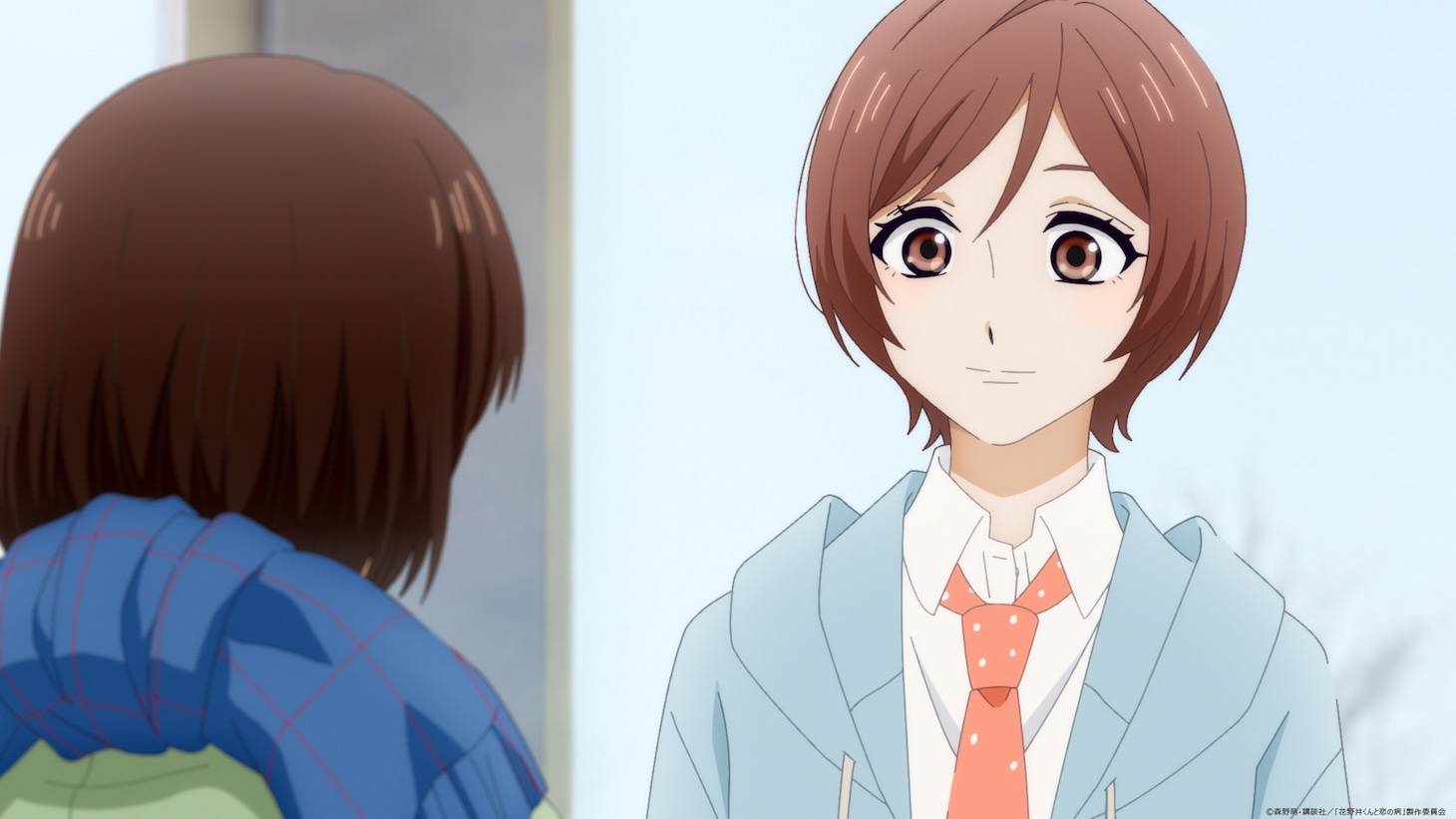 TVアニメ「花野井くんと恋の病」第1話より。