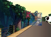 「ダンジョン飯 迷宮探索展」のイメージ。