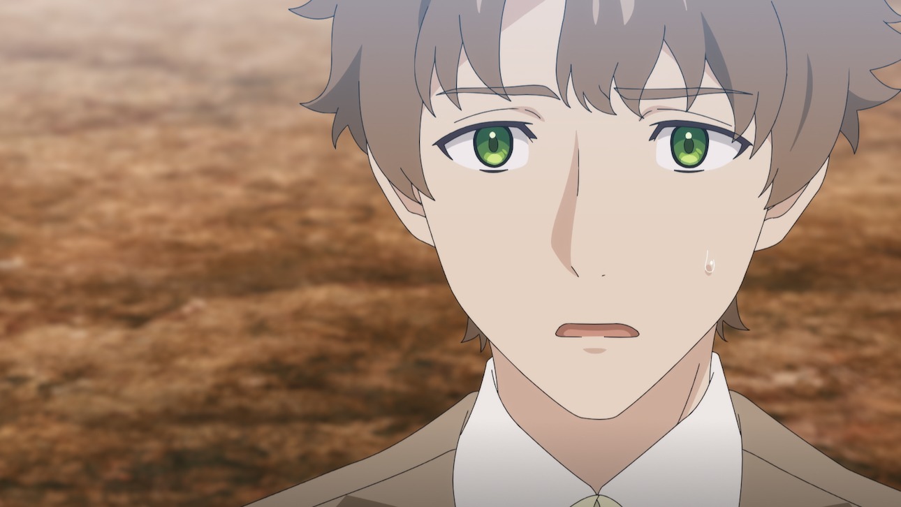 第1話「呪いの言葉と青い塔」より。 (c)2022 古宮九時/KADOKAWA/Project Unnamed Memory