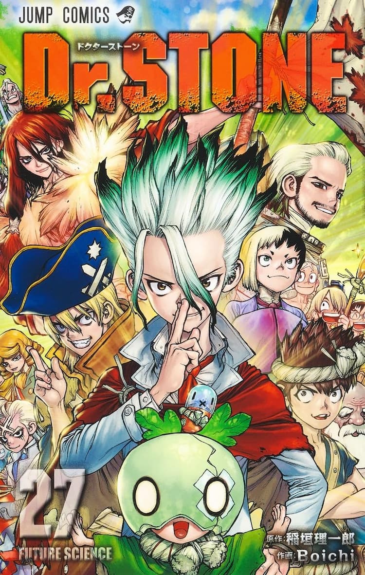 Dr.STONE」物語のその後を描く完全続編27巻発売 人気投票の結果も 