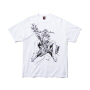 展示される「FLCL × GEEKS RULE SILKSCREEN PRINTING T SHIRT(ハル子)」。 (c)IG / GAINAX / KGI