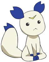 なう（CV：豊崎愛生） (c)水上悟志/マッグガーデン・戦国妖狐アニメ化事業部