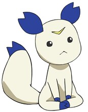 なう（CV：豊崎愛生） (c)水上悟志/マッグガーデン・戦国妖狐アニメ化事業部