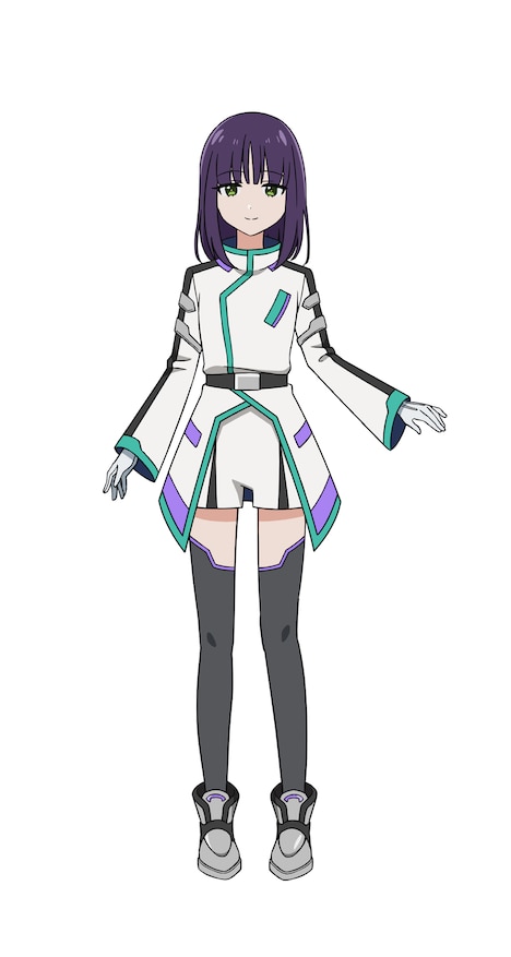 五稜郭シオン(CV:田澤茉純)(c)プロジェクト シンカリオン・JR-HECWK/ERDA・TX