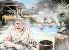 「続テルマエ・ロマエ」第1話より。 (c)ヤマザキマリ／集英社