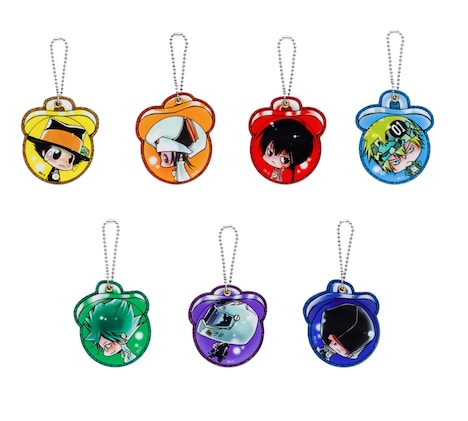 「『家庭教師ヒットマンREBORN!』アルコバレーノおしゃぶり型ミニミラーコレクション」（全7種からランダム1種入り） (c)天野明／集英社