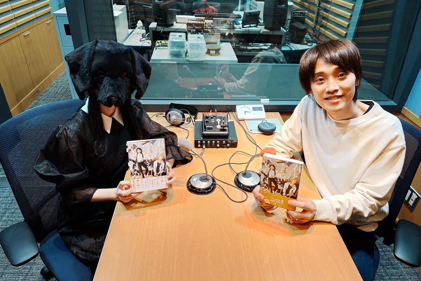 「マンガのラジオ」泥ノ田犬彦が出演した回の様子。