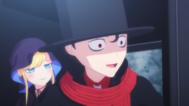 「死神坊ちゃんと黒メイド」第3期第1話、人間になれる本を入手したダレスが魔界へ