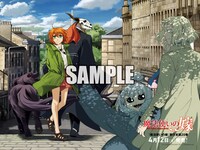 月刊ブシロード5月号に封入されるポスター（裏）。