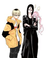 「極東ネクロマンス」イラスト。(c)那波歩才／集英社