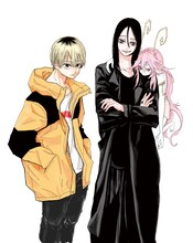 「極東ネクロマンス」イラスト。(c)那波歩才／集英社