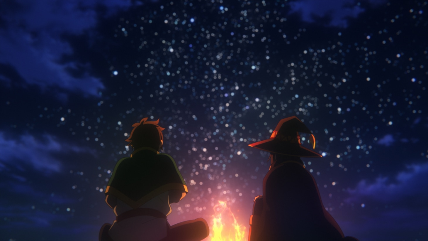 TVアニメ「この素晴らしい世界に祝福を！3」第1話の場面カット。