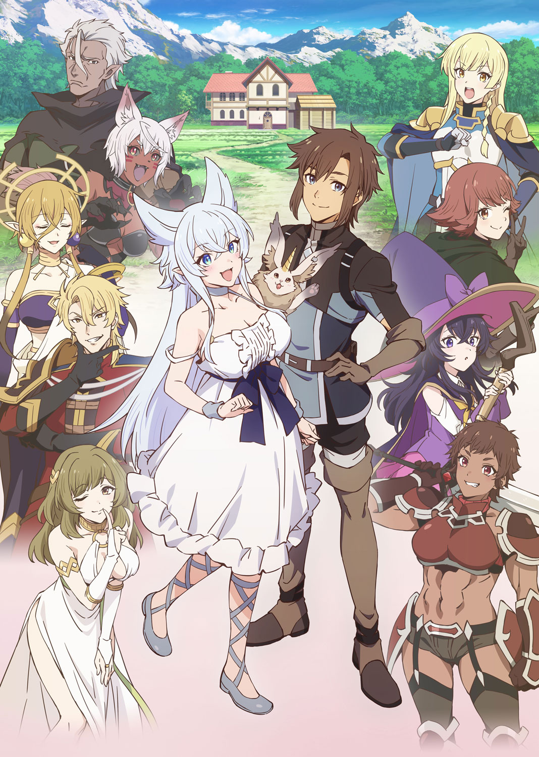 「Lv2からチートだった元勇者候補のまったり異世界ライフ」ビジュアル (c)鬼ノ城ミヤ・オーバーラップ/Lv2からチートだった製作委員会