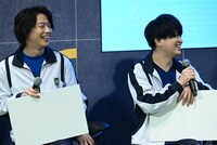 「劇場版ブルーロック -EPISODE 凪-」公開直前イベントの様子。